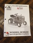 Wheel Horse Original Owners Manual Tractor A-800. Fixed Price $19.50.