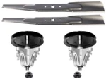 Columbia Clt Cvt 46" Lawn Tractor Mower Deck Spindle Assembly And Blade Kit. Fixed Price $169.95.