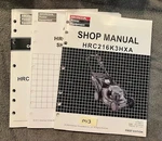 Oem Honda HRC216K3HXA Rotary Lawn Mower Service Manual W/supplementals Cw 2008. Fixed Price $75.00.