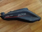 Altoz XE480 Zero Turn Mower Right Side Gas Tank (24F23). Fixed Price $175.00.