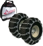 Pair Link Tire Chains 23X9.50X12 For Mtd/cub Cadet Lawn Mower Tractor Rider. Fixed Price $86.97.
