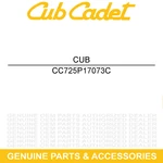 Cub Cadet 725P17073C 8-PIN Charger Port Harness CC30E XT1 ZT1 LT42E. Fixed Price $167.49.