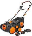 Wen 20V Cordless 15" Electric Dethatcher & Scarifier Lawn Mower. Fixed Price $346.83.