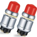 Waterproof Momentary Push Button Switch 12V 24V For Car Boat Marine Truck Lawn. Fixed Price $14.99.