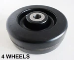 Wheels New Holland, Ford 914-SERIES, 48", 60" Mid-mount Rot Mower (89-03). Fixed Price $299.00.
