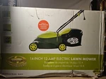 Sunjoe 14" Blade 12 Amp Electric Battery Lawn Mower Mulcher MJ403E New. Fixed Price $209.99.