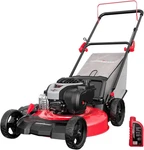 21" 3-IN-1 Gas Push Lawn Mower With 140CC 4-STROKE Engine Wide Cutting Deck, 6. Fixed Price $664.99.