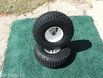Snapper Rear Engine Riding Mower Front Wheel Assemblies 7052268 7052267 7050618. Fixed Price $85.00.