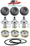 Complete 52" Deck Spindle Pulley Belt For Husqvarna MZT52 MZ52 FD52M M-ZT52 Kit. Fixed Price $259.99.