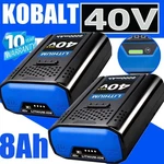 1/2PACK For Kobalt 40V Max 8.0 Ah Extended Run Li-ion Battery KB440-03 KB540-06. Fixed Price $125.00.