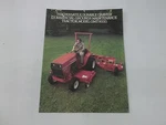 Gravely Commercial Grounds Maintenance Tractor Model Gmt 9000 Sales Brochure. Fixed Price $30.00.