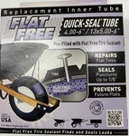 Marathon Flat Free 4.00-6" / 13 X 5.00-6" Quick-seal Replacement Inner Tube. Fixed Price $6.99.