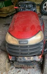 Craftsman YS4500 Riding Lawn Mower Gasoline 42IN Cutting Width Red Black. Fixed Price $1150.00.