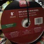 Toro Rear Mower Wheel - 8" For Use On 22" (59503). Fixed Price $13.94.