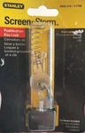 New Stanley Screen & Storm Push Button Key Lock Black S843-276/V1790 Security. Fixed Price $5.99.