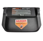 Used Oem Worx Rear Grass Safety Flap Plastic Cover Lawn Mower Model Number WG751. Fixed Price $15.96.
