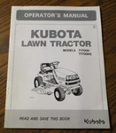Kubota T1700HX Lawn & Garden Tractor Operators Owners Maintenance Manual. Fixed Price $19.49.