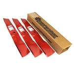 (3) Mower Blades For John Deere Ez Trak Z435 Z425 Z445 M143520 54" Deck. Fixed Price $39.99.