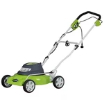 Greenworks 18" Corded Electric Amp Push Lawn Mower 25012. Fixed Price $139.99.