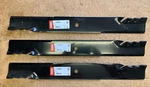 SET/3 Gator Mulching Blades For Lastec 72" & 73" Mowers Replaces P701,P848,P849. Fixed Price $92.99.
