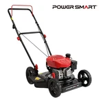 Powersmart 18" Gas Push Lawn Mower, 144CC, 2-IN-1 Mulching & Side Discharge, New. Fixed Price $219.99.