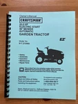 Owner Manual Sears Craftsman 20 Hp Garden Tractor 46 Mower- Model 917.272960. Fixed Price $21.95.