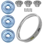 52" Deck Spindle Pulley Hub & Belt Kit For Scag V-ride SVR52V-23FX / SVR52V-25CV. Fixed Price $95.00.
