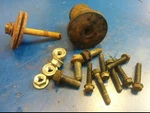 01X153MA 672503MA Bolts Murray 204211X92A 123K02-0230-E1 Lawnmower (11 G). Fixed Price $20.00.