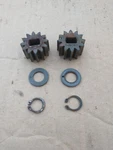Drive Assumably Pair Of Pinions Gear 115-4669, Washers, Clips Lawn Boy 10604. Fixed Price $26.99.