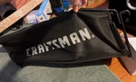Craftsman Grass Catcher Bag Black Plastic Fabric For Electric Lawn Mower. Fixed Price $54.99.