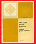Gravely Operator's Manual 8000 Series Consumer Grounds Maintenance Tractors. Fixed Price $22.50.