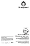 Husqvarna Z448 96798460100 Operator Manual For Zero Turn Mower Coil Bound. Fixed Price $18.95.