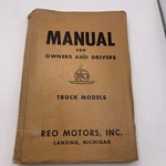 Original 1950 Operating Instructions Owner's Manual Reo Truck Series C,d,e. Fixed Price $65.00.