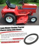 For Gravely Lawn Mower Garden Tractor Clutch Lining W/ Rivets 08751000 06807800. Fixed Price $30.00.