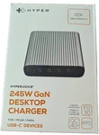 Hyperjuice 245W Gan Desktop Charger. Fixed Price $53.54.