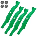 742-04154 712-0417A 33" Deck Blade & Nut For Cub Cadet Cc 760 800 Es. Fixed Price $54.99.