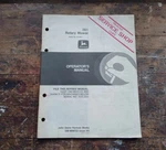 John Deere 261 Rotary Riding Mowers Lawn Operator's Manual Dealer Copy. Fixed Price $24.99.