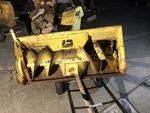 John Deere Snow Blower Attachment For Tractor MODELS110 112 210 212 214 216. Fixed Price $125.00.