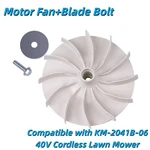 For Kobalt KM-2041B-06 40V Cordless Lawn Mower Motor Fan+blade Bolt Replace Part. Fixed Price $35.99.