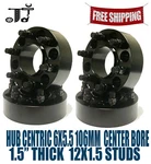 2PC 1.5'' Thick 6X5.5 (6X139.7) 106MM Hubcentric Wheel Adapter Fits: Toyota. Fixed Price $87.99.
