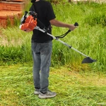 42.7CC Gas Trimmer Brush Cutter Multifunction Garden. Fixed Price $138.89.