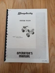 Simplicity Operators Manual System 7013H Riding Tractor. Fixed Price $12.00.