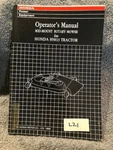 Oem Honda Mid Mount Rotary Mower For H5013 Tractor Owners Manual Cw 1990. Fixed Price $25.00.