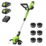 Steelite 12-INCH 2-IN-1 Electric Cordless Grass String Trimmer Cutter Lawn Edger. Fixed Price $79.99.