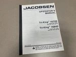 Jacobsen Tri-king 1672D Rough Reel Mower Operators Manual 67003 67004 1684D Book. Fixed Price $14.99.
