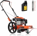 170CC Gas Walk Behind String Trimmer, 22-INCH Cutting Diameter Brush Cuttermower. Fixed Price $560.99.