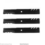 Snapper Pro Mower Deck Mulch Blades - 52'' S125XT, S150X, S150XT, S175X, S75X. Fixed Price $48.99.