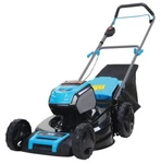 Pulsar 21 Inch Deck 20" Cutting Path 56V Lithium-ion Battery Powered Lawn Mower. Fixed Price $419.00.