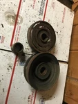 Ford Lgt 145 Closed Side Kohler K321 14HP Front Pto Clutch Pulley. Fixed Price $65.00.