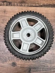 Huskee Mtd Push Mower Part Front Wheel 6 3/4". Fixed Price $9.00.
